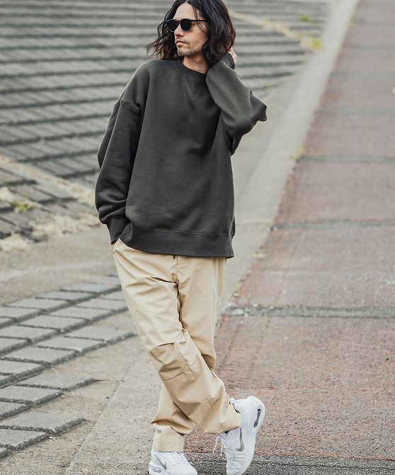 +phenix プラスフェニックス FUNCTIONAL HEAVY WEIGHT CREW NECK SWEAT ヘビーウェイト クルーネック スウェット メンズ おしゃれ かっこいい ブランド アウトドア レジャー スポーツウェア