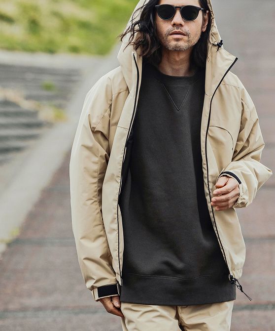 +phenix プラスフェニックス FUNCTIONAL HEAVY WEIGHT CREW NECK SWEAT ヘビーウェイト クルーネック スウェット メンズ おしゃれ かっこいい ブランド アウトドア レジャー スポーツウェア
