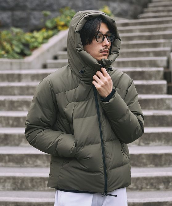 楽天市場】+phenix プラスフェニックス FUSED QUILTING DOWN JACKET