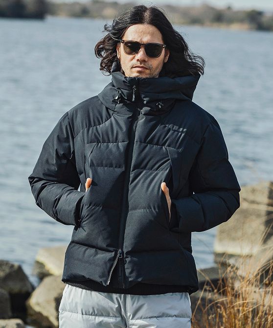 楽天市場】+phenix プラスフェニックス FUSED QUILTING DOWN JACKET