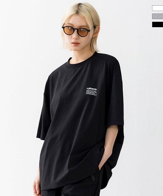 +phenix プラスフェニックス Outlast CIRCLE GRAPHIC SHORT SLEEVE TEE サークルグラフィック ショートスリーブTシャツ メンズ おしゃれ かっこいい ブランド アウトドア レジャー スポーツウェア