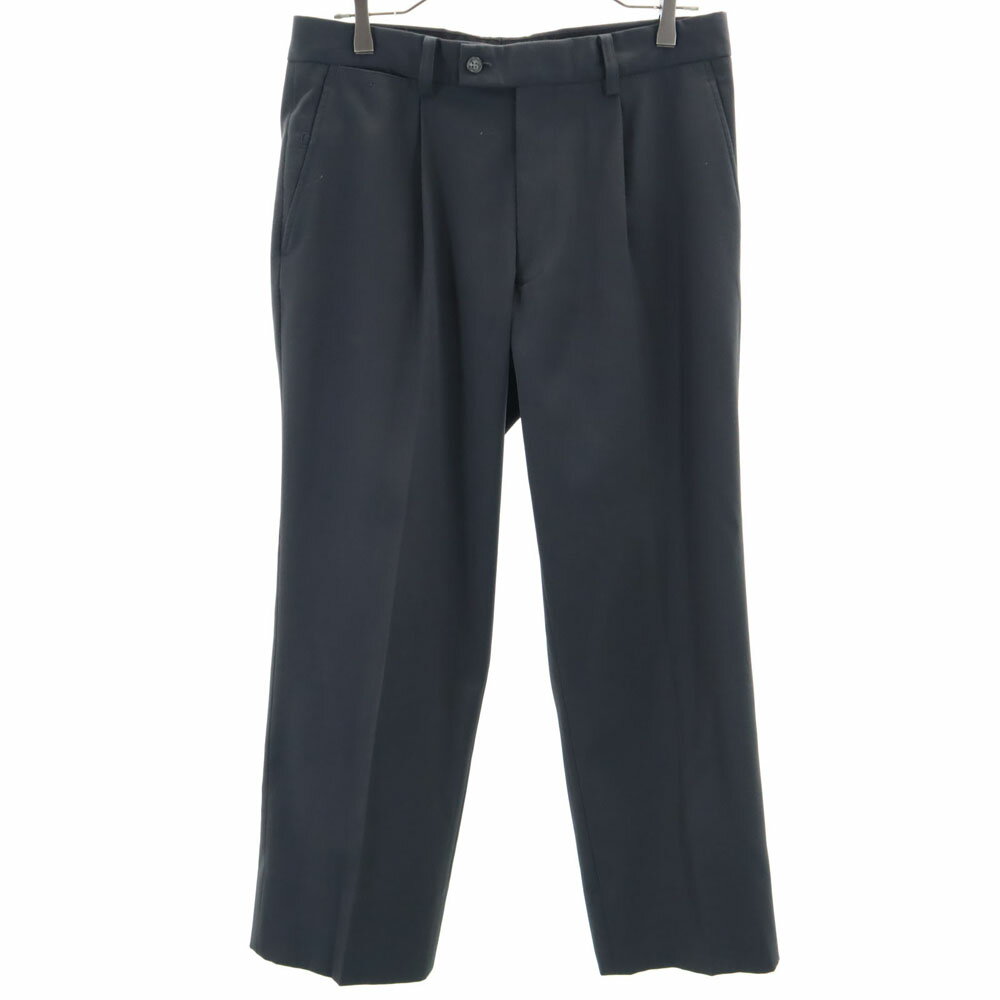 古着 ランバン LANVIN スポーツ 日本製 スラックスパンツ 82 グレー SPORT メンズ 【中古】 【PD】