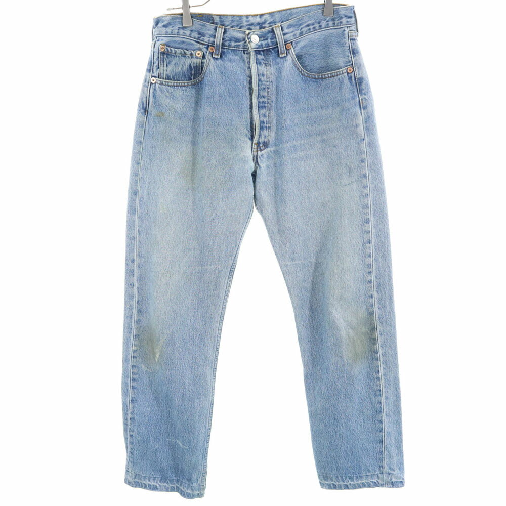 古着 Levi's リーバイス 90s 501 ユーロリーバイス ボタン裏247 ストレートデニムパンツ W31 ジーパン ボタンフライ メンズ 【中古】 【PD】