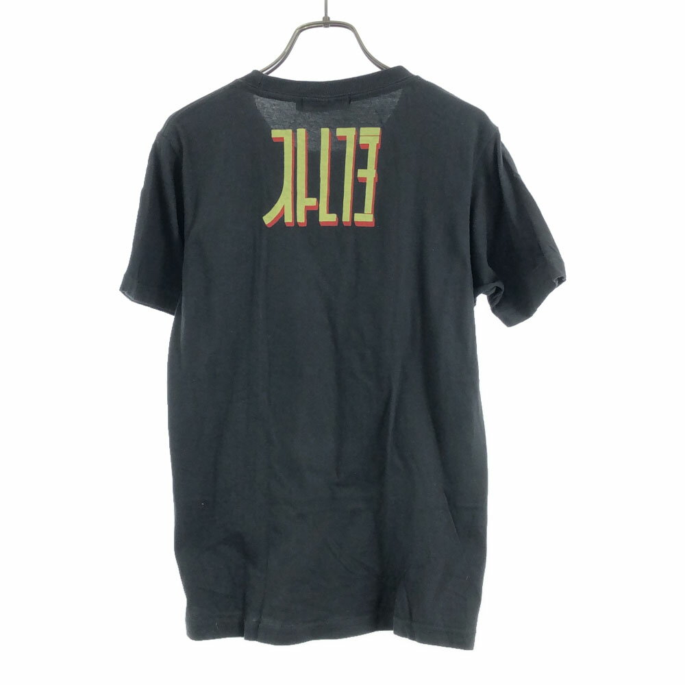 古着 ストレイテナー STRAIGHTENER プリント 半袖 Tシャツ S ブラック系 バンT メンズ 【中古】