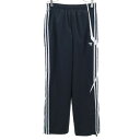 古着 アディダス adidas ロングジャージパンツ S ブラック 裏メッシュ メンズ 【中古】