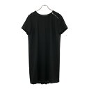古着 ザラベーシック ZARA BASIC 半袖 ワンピース L ブラック レディース 【中古】(4)