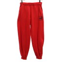古着 PUMA プーマ 90s 日本製 オールド ヒットユニオン ロングジャージパンツ M レッド メンズ 【中古】 【PD】