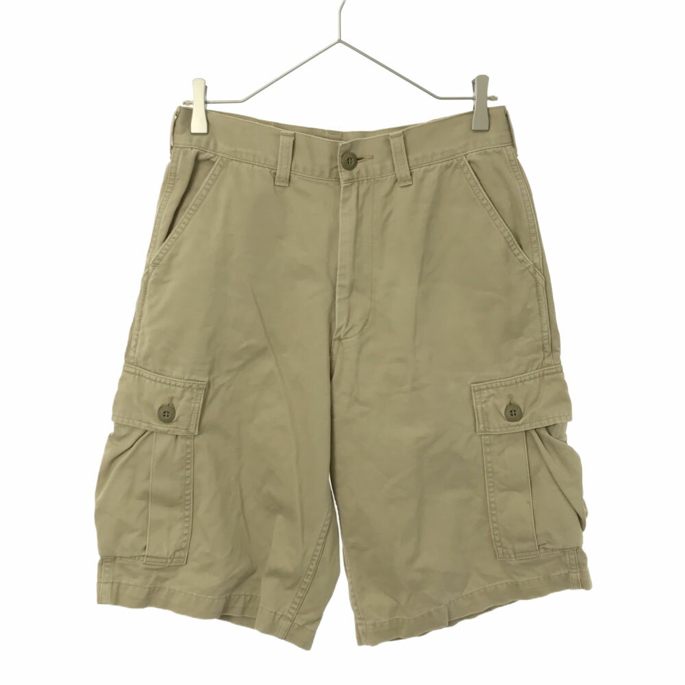 古着 エドウィン EDWIN カーゴショートパンツ w28 ベージュ RELAXED FIT メンズ 【中古】