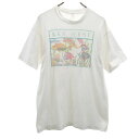 古着 FRUIT OF THE LOOM フルーツオブザルーム 90s オールド 半袖 Tシャツ L ホワイト メンズ 【中古】(4)