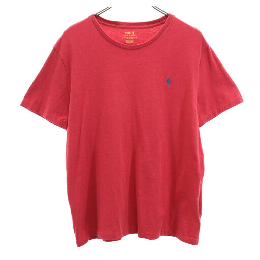 古着 ポロラルフローレン POLO RALPH LAUREN 半袖 Tシャツ L 赤 メンズ 【中古】 古着 ポロラルフローレン POLO RALPH LAUREN 半袖 Tシャツ L 赤 メンズ 【中古】