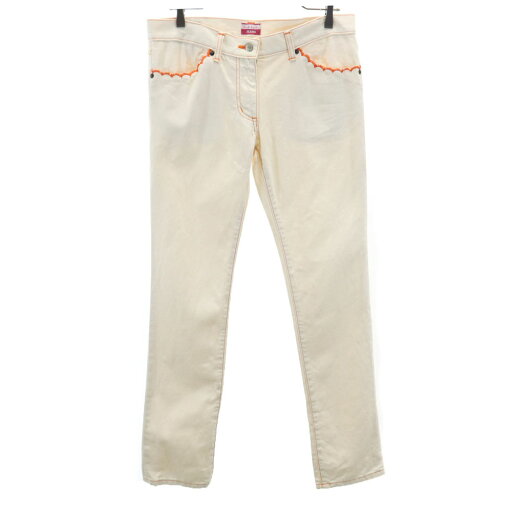 古着 Paul Smith JEANS ポールスミスジーンズ 日本製 ロングパンツ 42 生成り レディース 【中古】 古着 Paul Smith JEANS ポールスミスジーンズ 日本製 ロングパンツ 42 生成り レディース 【中古】