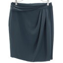 古着 ARMANI アルマーニ ミニスカート 40 ネイビー COLLEZIONI レディース 【中古】(4)