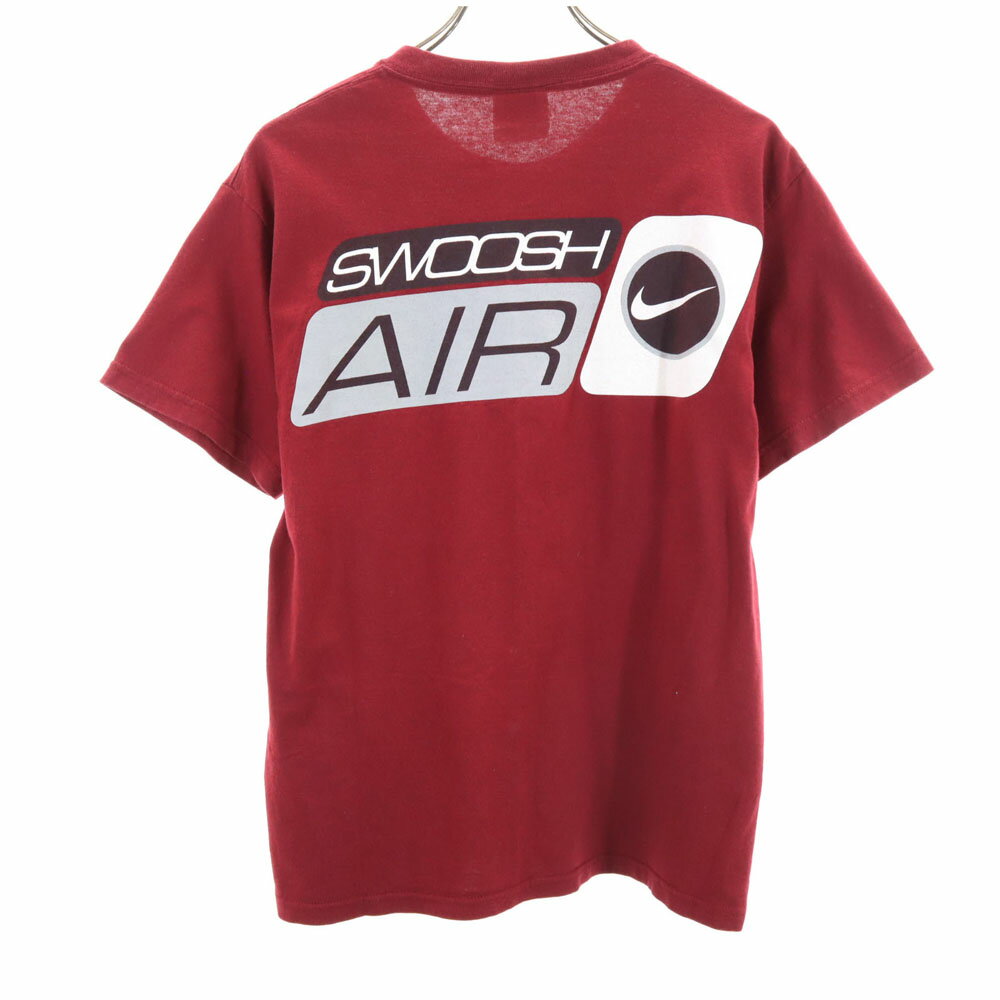 ナイキ 90s USA製 オールド 白タグ バックプリント 半袖 Tシャツ S ボルドー NIKE メンズ 【詳細】90年代後半頃の白タグ期のオールドナイキになります。所々に変色あり。古着にご理解の上ご購入をお願い致します。 コンディションについて ブランドナイキ / NIKE 年代90s生産国アメリカ アイテムTシャツ サイズ表記S参考サイズ：メンズSサイズ 着丈約63cm身幅約46cm肩幅約46cm袖丈約18cm 素材綿100％ カラーボルドー 商品番号fre-90825 サイズガイドはこちら ※サイズに関しまして実寸も参考にお願いいたします。(サイズ不明、男女どちらか不明、紳士服のサイズ表記など当店でもサイズがわからない商品がありますので実寸サイズのご確認をお願い致します。) ※男女兼用や男女不明な商品がありますがモールカテゴリでは男女どちらか選択をしなければなりませんのでご不明な点はお問い合わせお願い致します。 ※商品は写真のものがすべてとなります。 ※素材表記はなるべく写真にて収めていますが、欠損、不明な点があればお問い合わせください。 ※状態は当社独自の基準です。 ※測定値の若干の誤差はご了承ください。 ※「在庫有り」の表示であっても、必ずしも在庫を保証するものではありません。 掲載商品について、他モールとも在庫を共有しております。 完売の場合は、誠にご迷惑をお掛けいたしますが、ご注文をキャンセルさせていただく場合がございます。予めご了承ください。