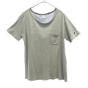 チャンピオン 半袖 Tシャツ L グレー champion メンズ 【中古】 【230624】 メール便可