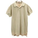古着 Banana Republic バナナリパブリック 80s ヴィンテージ 半袖 ポロシャツ S ベージュ 鹿の子 メンズ 【中古】 【PD】(4)