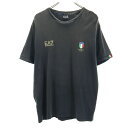 エンポリオアルマーニ 半袖 Tシャツ XXL チャコールグレー Emporio Armani メンズ 【中古】 【240415】 メール便可