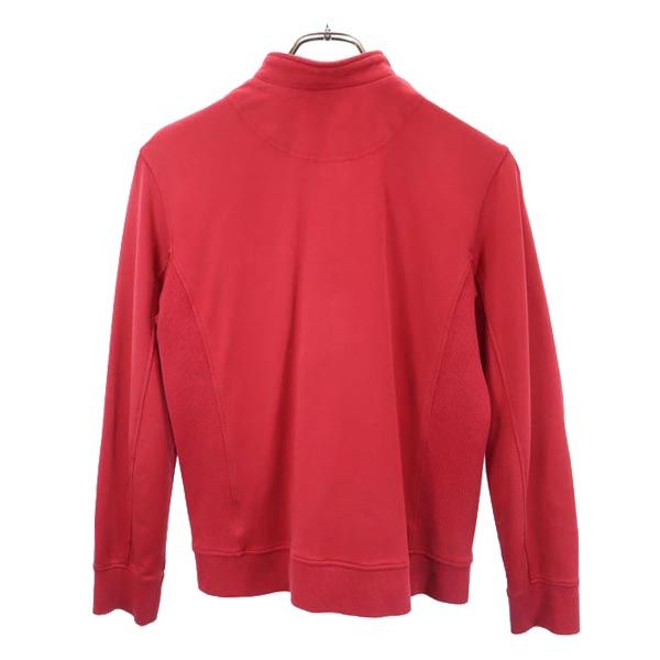バーバリー 三陽商会 日本製 ベロア調 スウェット ジップ ジャケット 160A 赤 BURBERRY キッズ 中古 23033 space01-10592408 古着、USED専門百貨店BIG2nd サンプル画像2
