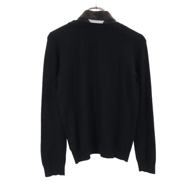 古着 BURBERRY LONDON バーバリーロンドン 長袖 レイヤード セーター 1 ブラック ニット レディース 中古 P space01-10620028 古着、USED専門百貨店BIG2nd サンプル画像2