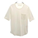 カーリー クルーネック 半袖 Tシャツ 1 ホワイト CURLY 日本製 メンズ 【中古】 【230608】 メール便可