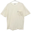 23区HOMME 日本製 半袖 Tシャツ F ホワイト ニジュウサンク オム クルーネック メンズ 【中古】 【230519】