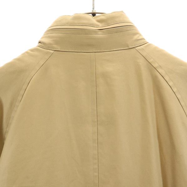 アクアスキュータム 日本製 2way ステンカラーコート M ベージュ系 Aquascutum 中綿ライナー付き フード メンズ 【中古】 【230925】