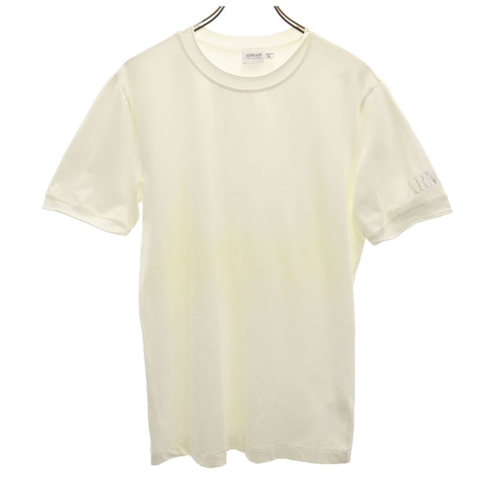 アルマーニ 半袖 Tシャツ XL 白 ARMANI 