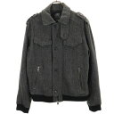 アルマーニエクスチェンジ カシミヤブレンド ヘリンボーン 長袖 ジャケット M グレー系 ARMANI EXCHANGE メンズ 【中古】 【231231】 【PD】