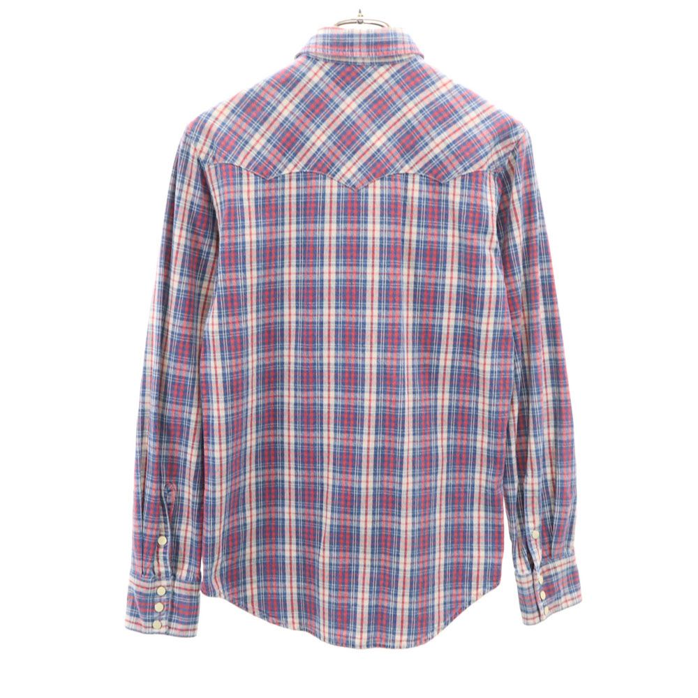 古着 RRL ダブルアールエル 長袖 チェックシャツ XS レッド 他 Ralph Lauren ラルフローレン メンズ 【中古】 【PD】