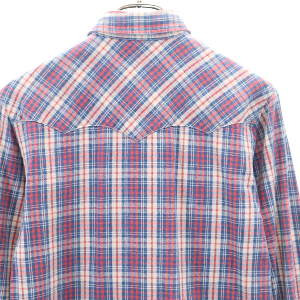 古着 RRL ダブルアールエル 長袖 チェックシャツ XS レッド 他 Ralph Lauren ラルフローレン メンズ 【中古】 【PD】