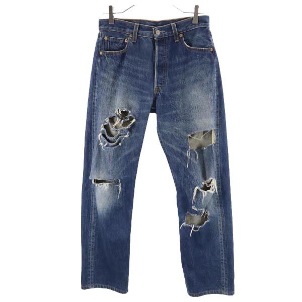 リーバイス 501 USA製 ストレートデニムパンツ w30 Levi's ジーパン メンズ 【中古】 【240422】 #N/A 【詳細】ボトムス/デニムパンツ/ストレート/メンズ,メンズ/ボトムス/デニムパンツ/ストレート,新着情報/2304/230426/メンズ コンディションについて サイズ表記w30 ウエスト72cm 股下72cm 股上26cm もも周り57cm 裾周り37cm 素材綿100％ カラーデニム地 商品番号br-lng-16407-mje サイズガイドはこちら ※サイズに関しまして実寸も参考にお願いいたします。(サイズ不明、男女どちらか不明、紳士服のサイズ表記など当店でもサイズがわからない商品がありますので実寸サイズのご確認をお願い致します。) ※男女兼用や男女不明な商品がありますがモールカテゴリでは男女どちらか選択をしなければなりませんのでご不明な点はお問い合わせお願い致します。 ※商品は写真のものがすべてとなります。 ※状態は当社独自の基準です。 ※素材表記はなるべく写真にて収めていますが、欠損、不明な点があればお問い合わせください。 ※測定値の若干の誤差はご了承ください。 ※「在庫有り」の表示であっても、必ずしも在庫を保証するものではありません。 掲載商品について、他モールとも在庫を共有しております。 完売の場合は、誠にご迷惑をお掛けいたしますが、ご注文をキャンセルさせていただく場合がございます。予めご了承ください。