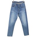 未使用 ジョンブル RE:JEANS SERIES テーパード ジーンズ M Johnbull ボタンフライ デニム ジーパン 日本製 メンズ  