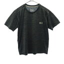 古着 アンダーアーマー UNDER ARMOUR プリント 半袖 Tシャツ トレーニングウェア SP グレー スポーツ ウォームアップ ロゴ メンズ 【中古】
