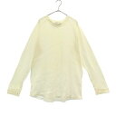 アンドエー 長袖 サーマルTシャツ 42 ホワイト And A ワッフル素材 メンズ 【中古】 【230120】
