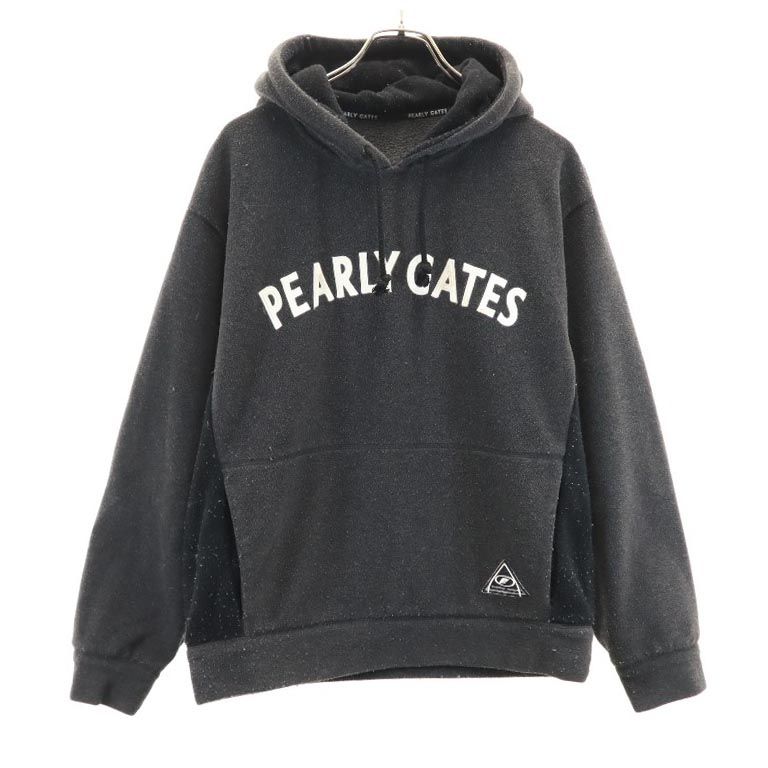 パーリーゲイツ ゴルフ 長袖 フリース パーカー 2 グレー系 PEARLY GATES メンズ 【中古】 【240104】