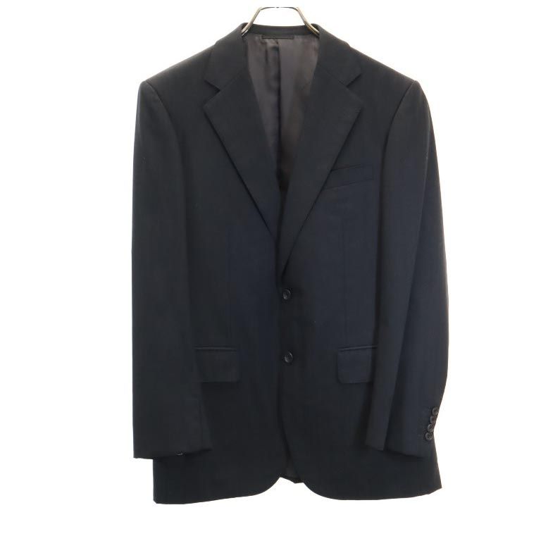 古着 BURBERRY バーバリー 三陽商会 日本製 ウール ストライプ柄 スーツ 上下 セットアップ 94-82-175 グレー系 メンズ 【中古】 【PD】