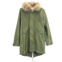 古着 UNITED ARROWS ユナイテッドアローズ イタリア製 シルクブレンド ジャケット 160 カーキ ライナー付き キッズ 【中古】 【PD】