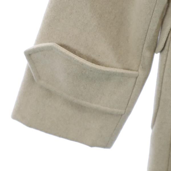 古着、USED専門百貨店BIG2ndのジルサンダー イタリア製 カシミヤウールブレンド ハーフコート 34 ベージュ系 JIL SANDER レディース 【中古】 【230201】｜アングル3