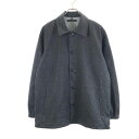 未使用 ジョンブル DOWN FABRIC コーチジャケット S グレー Johnbull ダウンファブリック メンズ  