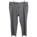古着 adidas アディダス トレーニング ロングパンツ w42 グレー系 スポーツ メンズ 【中古】 【PD】