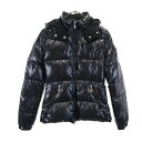 モンクレール ダウンジャケット 1 ブラック MONCLER メンズ 【中古】 【231118】