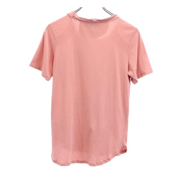 ディーゼル プリント 半袖 Tシャツ XS ピンク系 DIESEL メンズ 【中古】 【230701】 メール便可