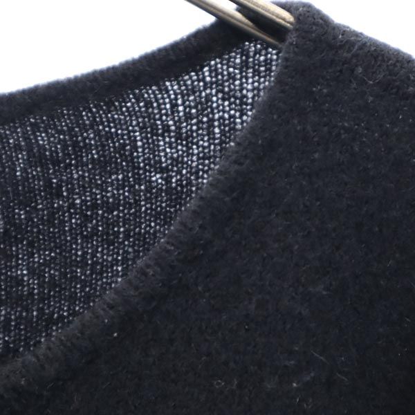 セオリー ウールブレンド 長袖 ニットワンピース S ブラック系 theory レディース 【中古】 【230219】