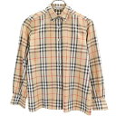 バーバリーズ 90s ノバチェック ノバチェック 長袖 シャツ ブラウン系 Burberrys ロゴ レディース 【中古】 【230228】(4)
