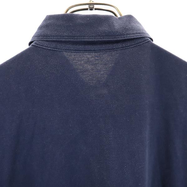 古着 BURBERRY バーバリー 日本製 三陽商会 半袖 ハーフボタン シャツ 2 ネイビー レディース 中古 space01-10607326 古着、USED専門百貨店BIG2nd サンプル画像3