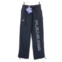 古着 Reebok リーボック 未使用 トレーニング ナイロンパンツ XS 黒 スポーツ 裏メッシュ地 メンズ 【中古】