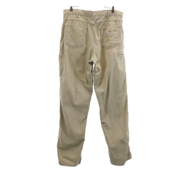 古着 Carhartt カーハート チノパンツ W36 ベージュ メンズ 【中古】