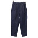 古着 AMERI UNDRESSED アメリ テーパードパンツ S 紺 レディース 【中古】 【PD】