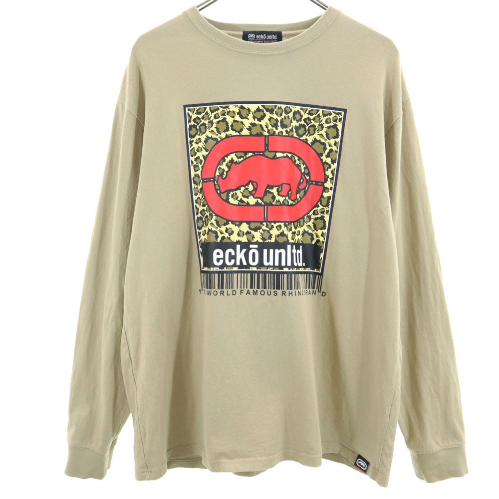 古着 ECHO エコー 長袖 Tシャツ LL ベージュ ロンT メンズ 【中古】 space01-10651335 古着、USED専門百貨店BIG2nd パッケージ画像