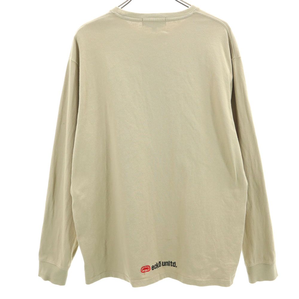 古着 ECHO エコー 長袖 Tシャツ LL ベージュ ロンT メンズ 【中古】 space01-10651335 古着、USED専門百貨店BIG2nd サンプル画像2