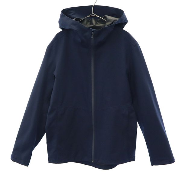 ユニクロ 長袖 ブロックテック パーカー M ネイビー UNIQLO ジャケット メンズ 【中古】 【240115】 メール便可のサムネイル